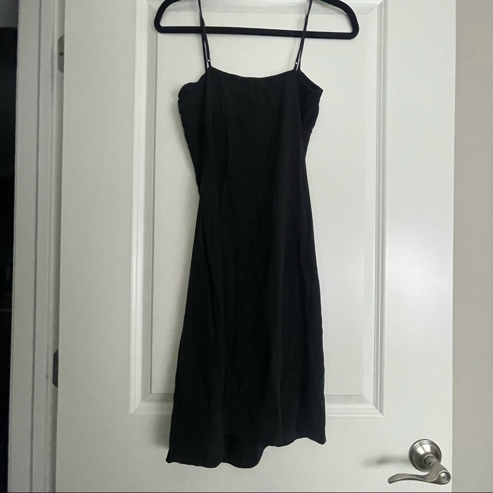 Diane Von Furstenberg Black Silk Slip Dress - Picture 4 of 4